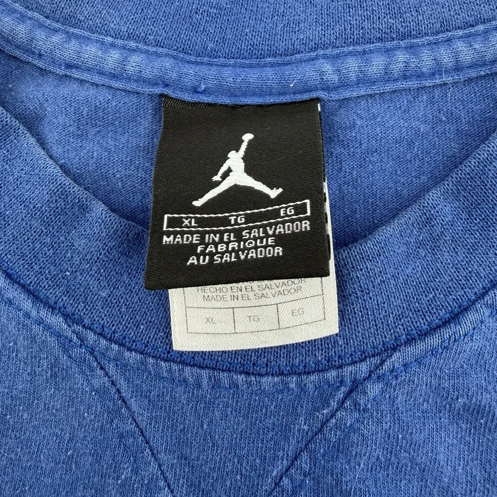 Vintage 2000's Jordan Brand Center Jumpman Logo T-Shirt Size XL Michael Jordan